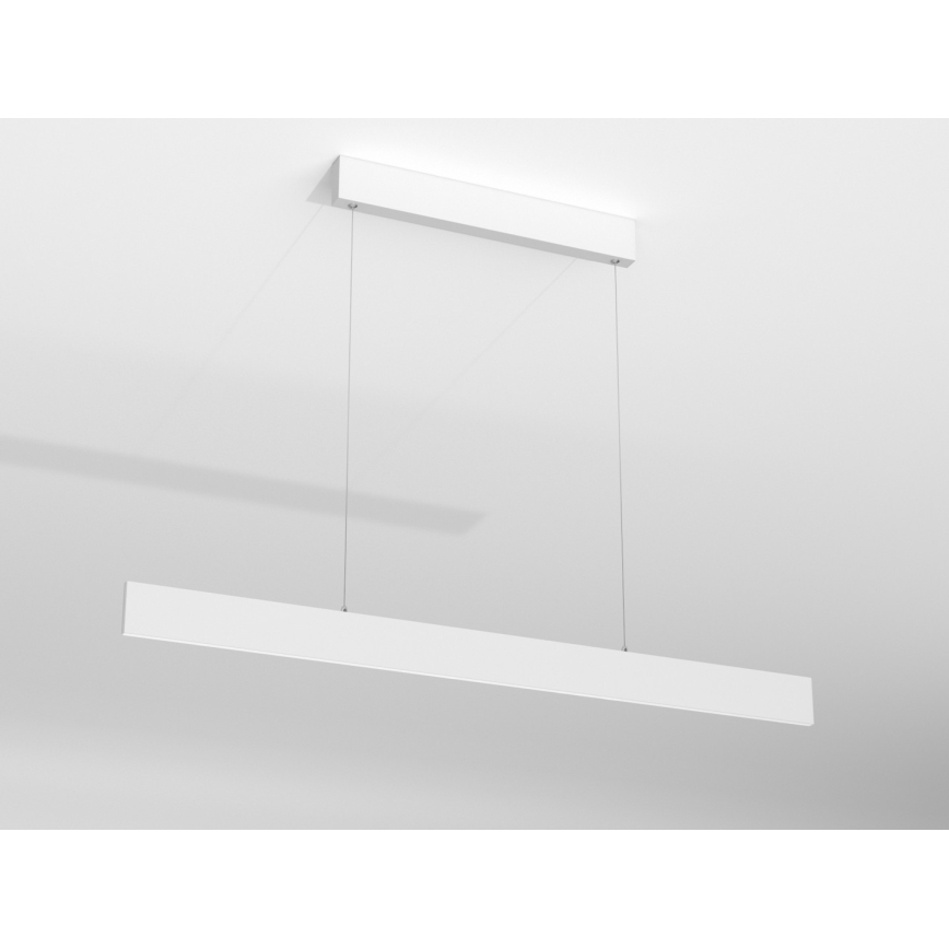 Immax NEO 07075L- Suspension filaire à intensité variable LISTON blanc LED/18W/230V + télécommande Tuya