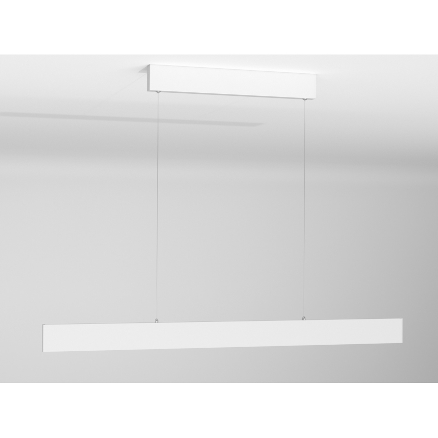 Immax NEO 07075L- Suspension filaire à intensité variable LISTON blanc LED/18W/230V + télécommande Tuya