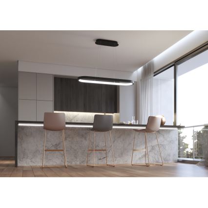 Immax NEO 07078L - LED dimbare hanglamp aan kabel HIPODROMO LED/66W/230V Tuya + afstandsbediening