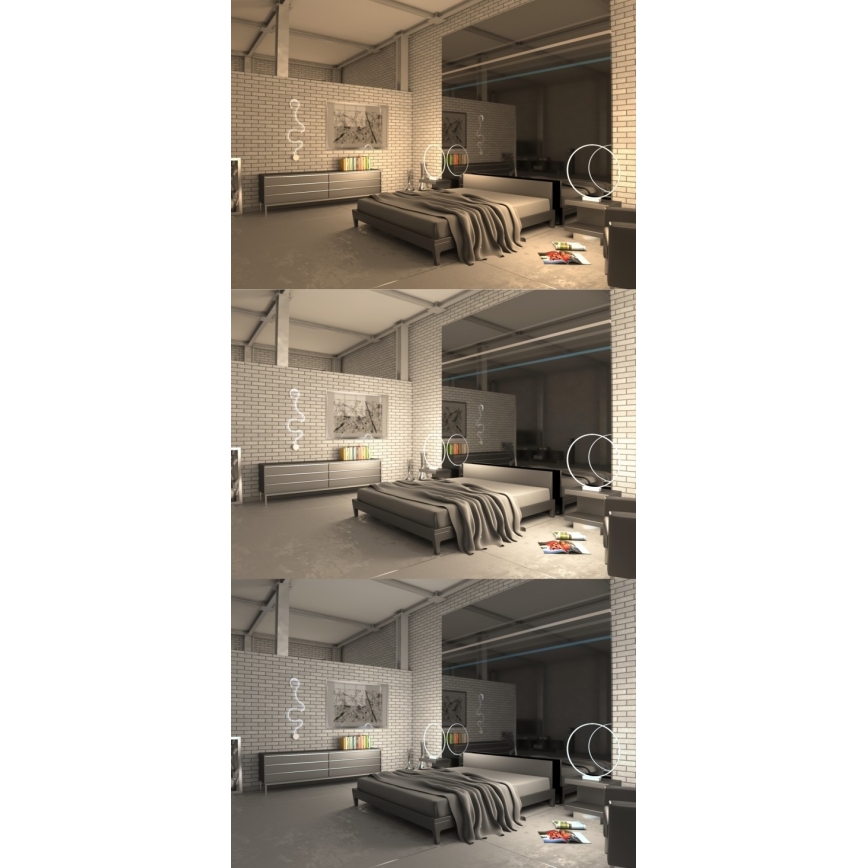 Immax NEO - Applique murale LED à intensité modulable CARAVANA LED/35W/100-240V