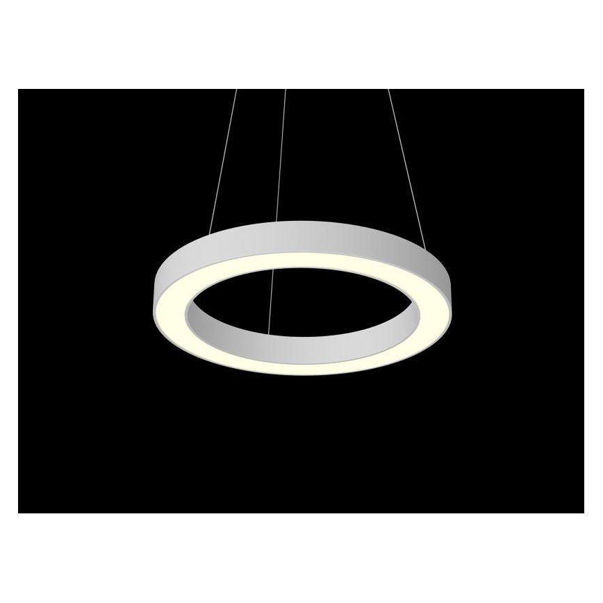 Immax NEO 07091L - LED dimbare hanglamp aan kabel PASTEL LED/52W/230V 60 cm wit Tuya + afstandsbediening