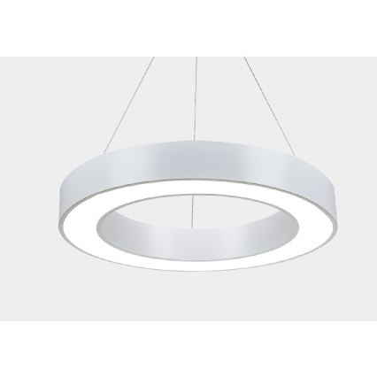 Immax NEO 07091L - LED dimbare hanglamp aan kabel PASTEL LED/52W/230V 60 cm wit Tuya + afstandsbediening