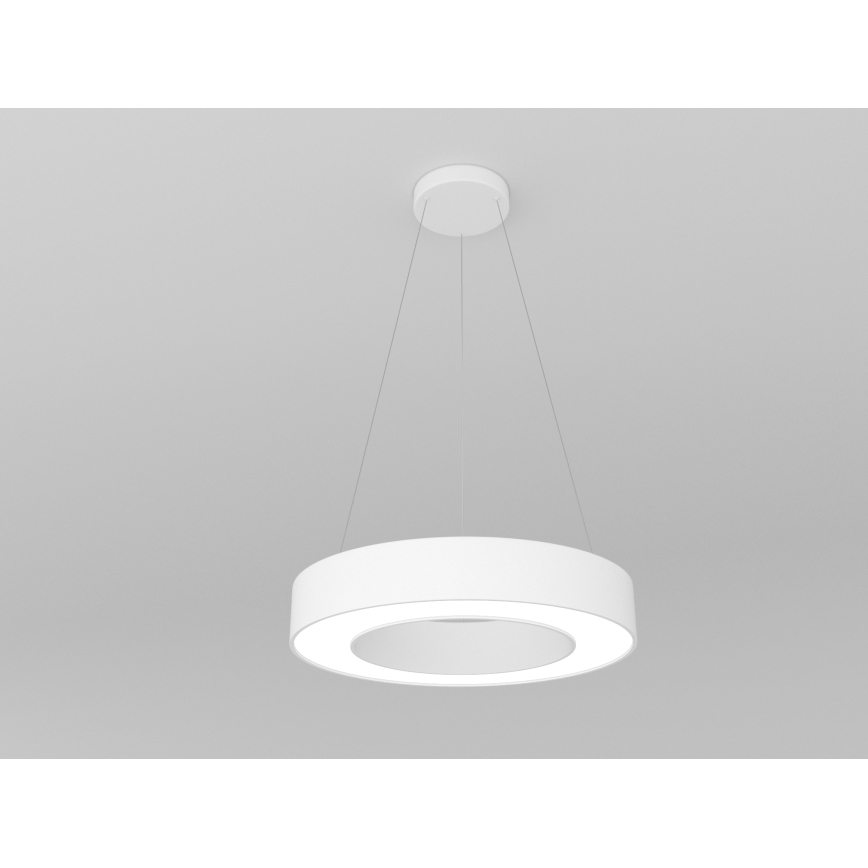 Immax NEO 07091L - LED dimbare hanglamp aan kabel PASTEL LED/52W/230V 60 cm wit Tuya + afstandsbediening