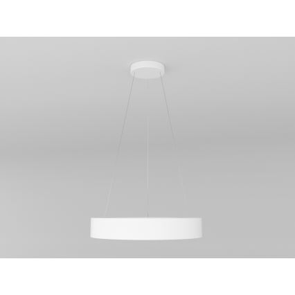 Immax NEO 07091L - LED dimbare hanglamp aan kabel PASTEL LED/52W/230V 60 cm wit Tuya + afstandsbediening