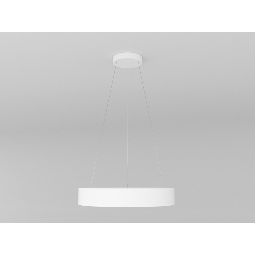 Immax NEO 07091L - LED dimbare hanglamp aan kabel PASTEL LED/52W/230V 60 cm wit Tuya + afstandsbediening