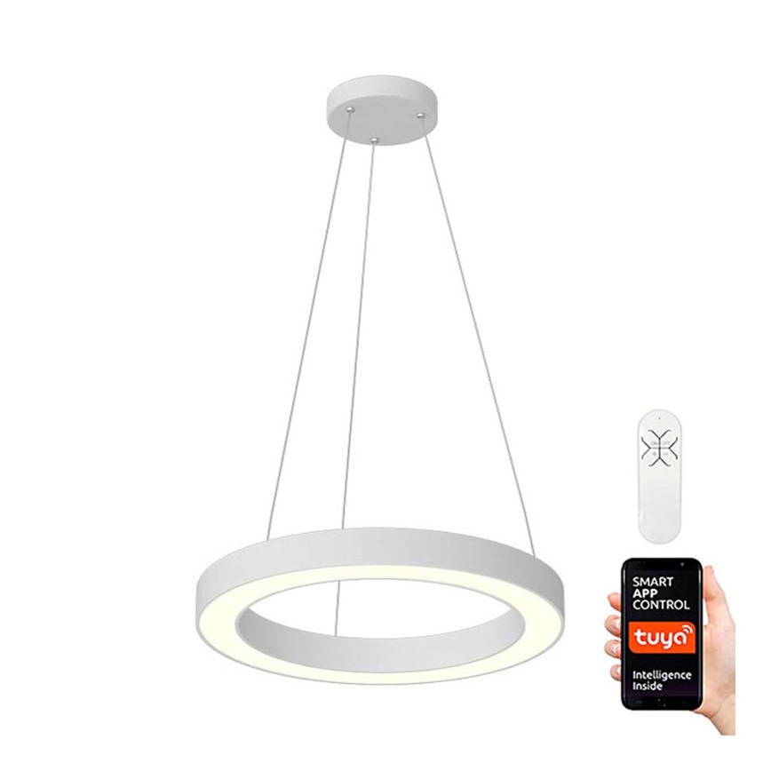 Immax NEO 07091L - LED Hanglamp aan koord dimbaar PASTEL LED/52W/230V 60 cm wit Tuya