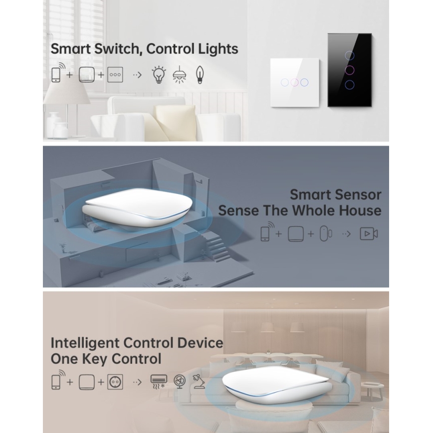 Immax NEO 07117-6 - MULTI BRIDGE PRO passerelle intelligente Zigbee 3.0 Wi‑Fi