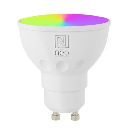 Immax NEO 07118B-2 - LED RGB+CCT Dimbare Buitenwandspot PARED 1xGU10/5,5W/230V Wi-Fi Tuya IP65