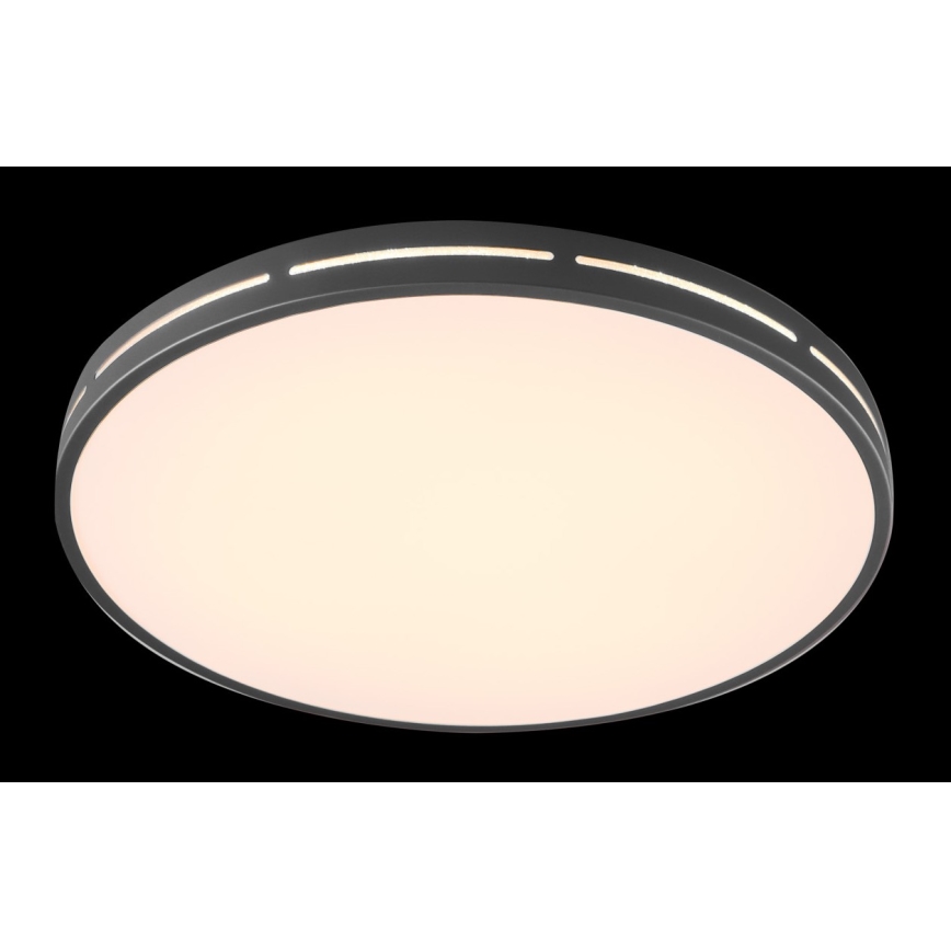 Immax NEO 07145-B42 - Dimbare LED Plafond Lamp NEO LITE VISTAS LED/24W/230V Tuya Wi-Fi zwart + afstandsbediening