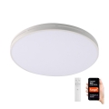 Immax NEO 07146-W42 - Dimbare LED Plafond Lamp NEO LITE VISTAS LED/24W/230V Tuya Wifi wit + afstandsbediening