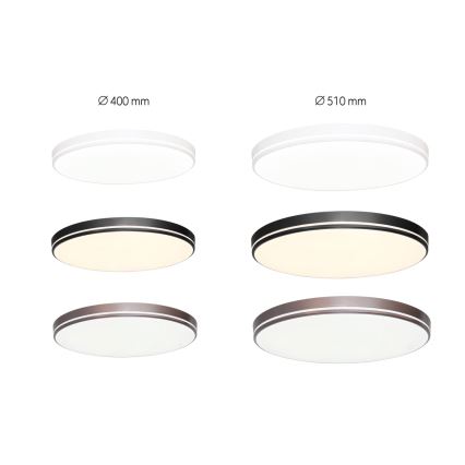 Immax NEO 07149-W51 - Dimbare LED Plafond Lamp NEO LITE AREAS LED/48W/230V Tuya Wifi wit + afstandsbediening