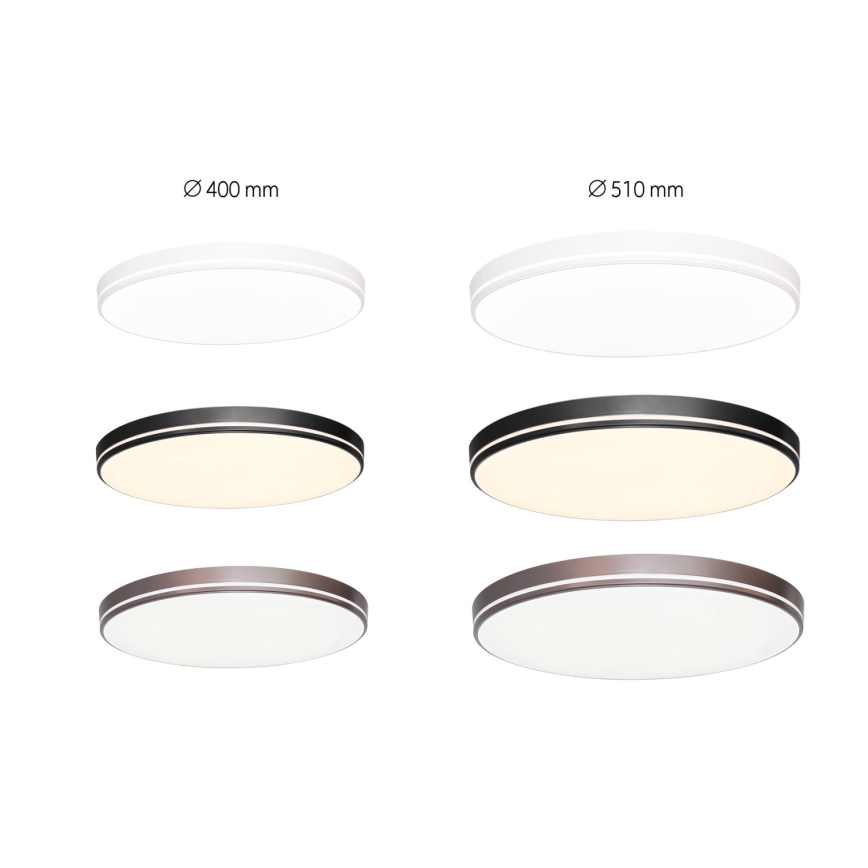 Immax NEO 07149-W51 - Dimbare LED Plafond Lamp NEO LITE AREAS LED/48W/230V Tuya Wifi wit + afstandsbediening