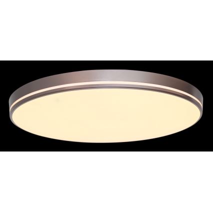 Immax NEO 07150-C40 - Dimbare LED Plafond Lamp NEO LITE AREAS LED/24W/230V Tuya Wifi bruin + afstandsbediening