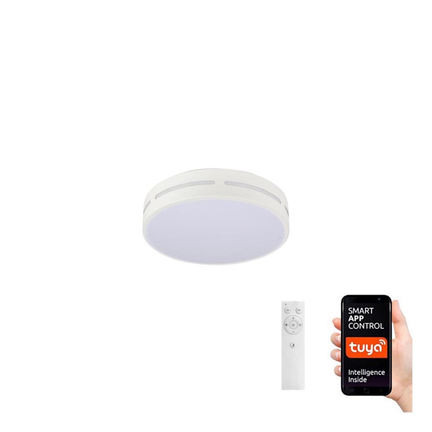 Immax NEO 07153-W30 - Plafonnier à intensité variable LED NEO LITE PERFECTO 24W/230V Wi-Fi Tuya + Télécommande