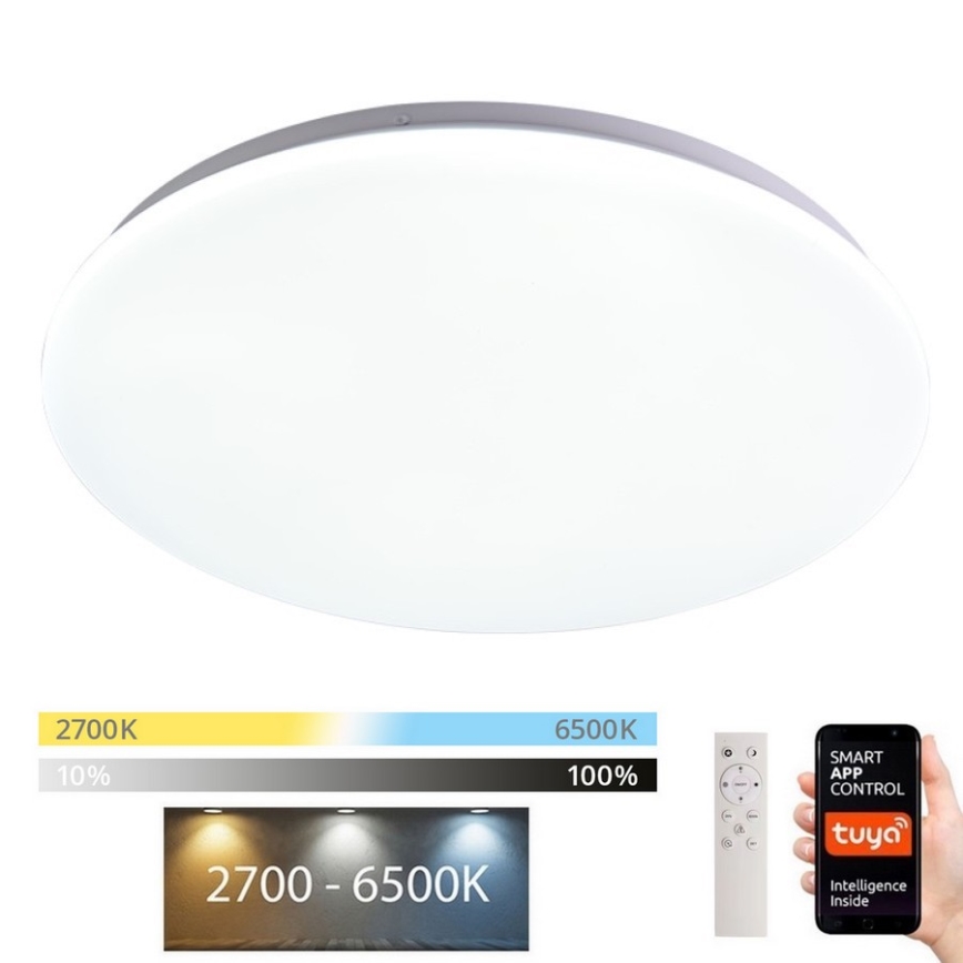 Immax NEO 07156-45 - Plafonnier LED à intensité variable ANCORA LED/36W/230V 2700-6500K Wi-Fi + télécommande Tuya