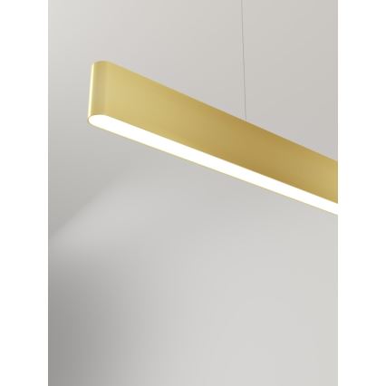 Immax NEO 07157-G120X - LED RGB+CCTW Dimbare hanglamp aan een koord MILANO LED/40W/230V Tuya goud