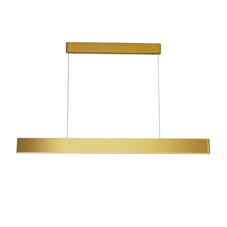 Immax NEO 07157-G120X - LED RGB+CCTW Dimbare hanglamp aan een koord MILANO LED/40W/230V Tuya goud