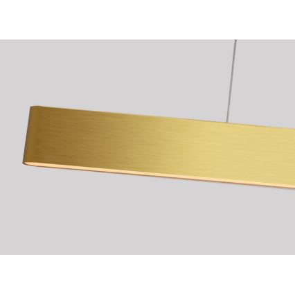 Immax NEO 07157-G120X - LED RGB+CCTW Dimbare hanglamp aan een koord MILANO LED/40W/230V Tuya goud