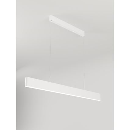 Immax NEO 07157-W120X - LED RGB+CCT Dimbare hanglamp aan een koord MILANO LED/40W/230V Tuya wit