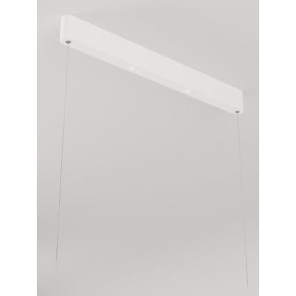 Immax NEO 07157-W120X - LED RGB+CCT Dimbare hanglamp aan een koord MILANO LED/40W/230V Tuya wit