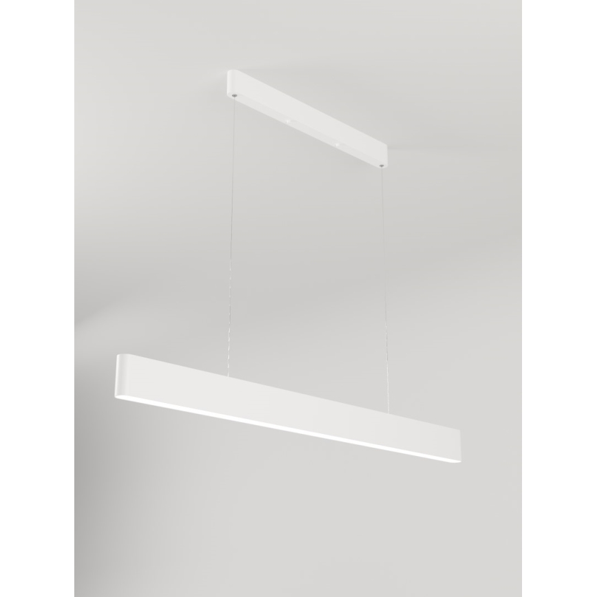 Immax NEO 07157-W120X - Suspension LED RGB+CCT à intensité variable MILANO LED/40W/230V Tuya blanc