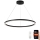 Immax NEO 07158-B80 - LED dimbare hanglamp aan snoer FINO LED/60W/230V Tuya zwart + afstandsbediening