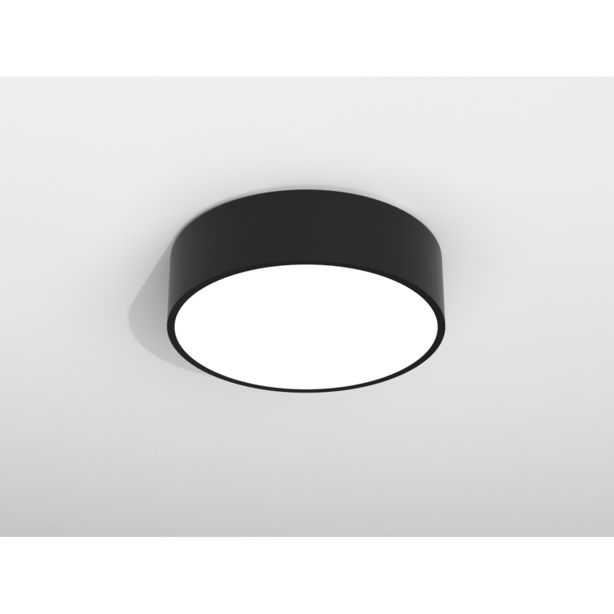 Immax NEO 07200L - Dimbare LED plafondlamp RONDATE LED/18W/230V 3000-6000K diameter 25 cm zwart Tuya + afstandsbediening