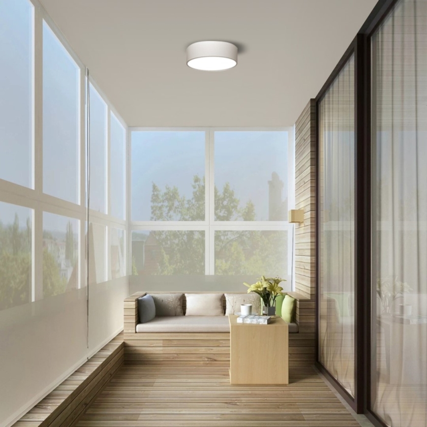 Immax NEO 07204L - Dimbare LED plafondlamp RONDATE LED/18W/230V 3000-6000K wit Tuya + afstandsbediening