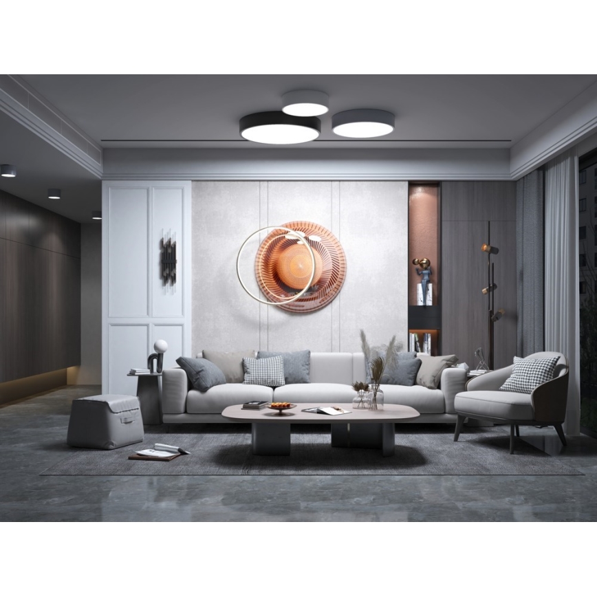 Immax NEO 07204L - Dimbare LED plafondlamp RONDATE LED/18W/230V 3000-6000K wit Tuya + afstandsbediening