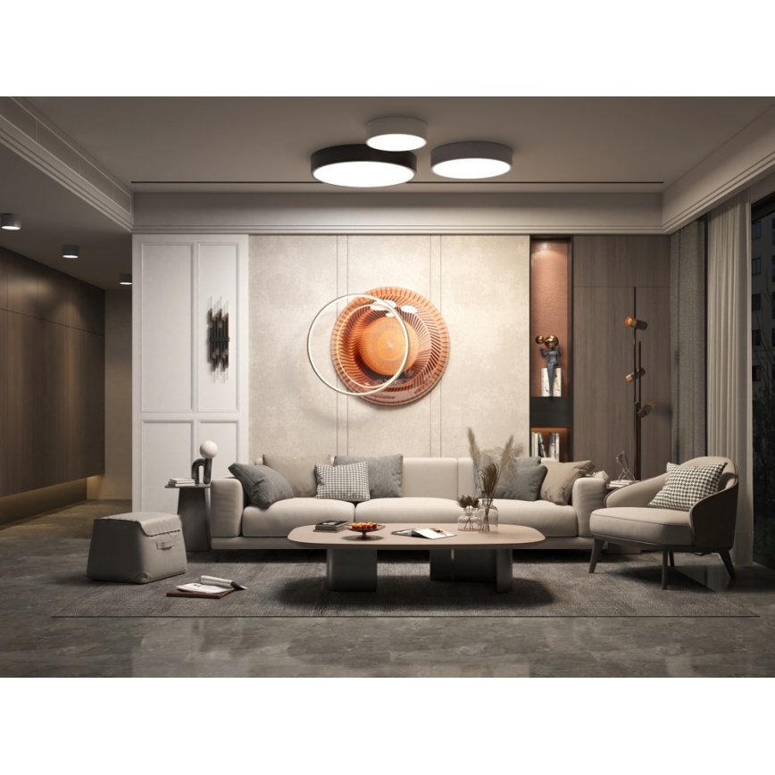 Immax NEO 07204L - Dimbare LED plafondlamp RONDATE LED/18W/230V 3000-6000K wit Tuya + afstandsbediening