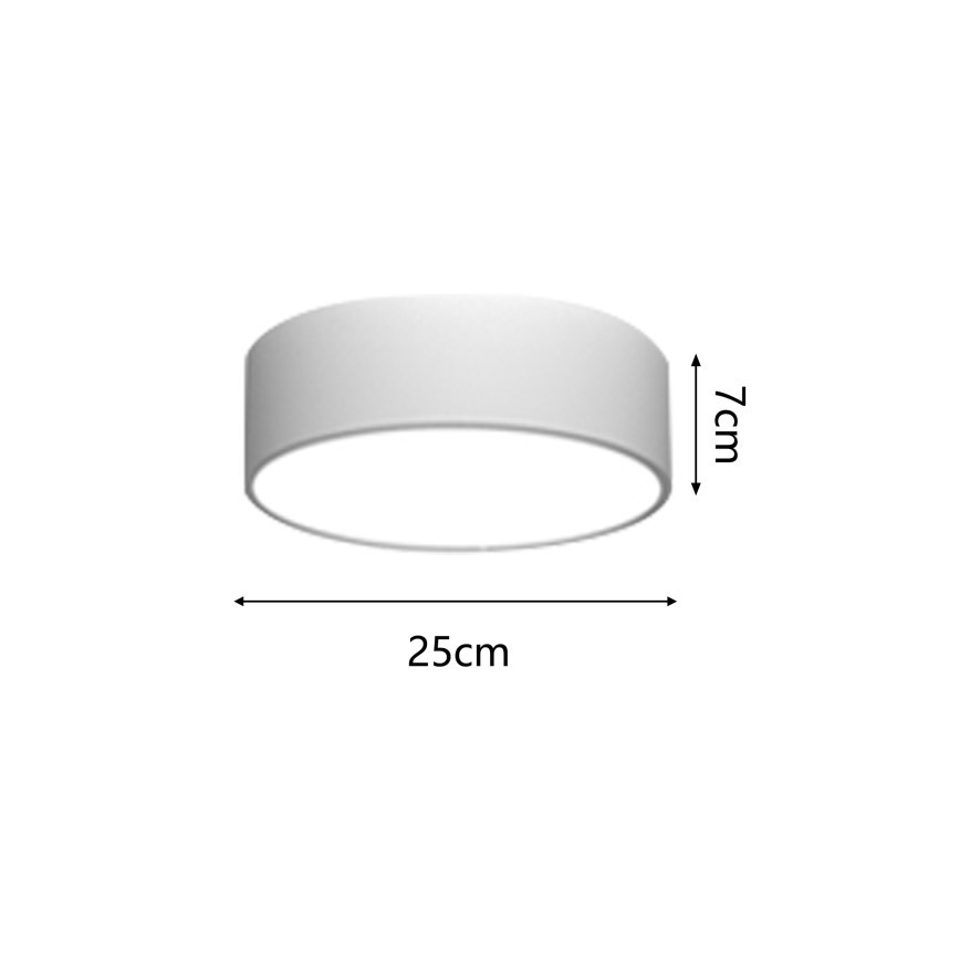 Immax NEO 07204L - Dimbare LED plafondlamp RONDATE LED/18W/230V 3000-6000K wit Tuya + afstandsbediening