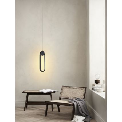 Immax NEO 07232L - Dimbare LED hanglamp aan een koord NEO LITE OVALE LED/22W/230V 2700-6500K Wi-Fi Tuya + afstandsbediening