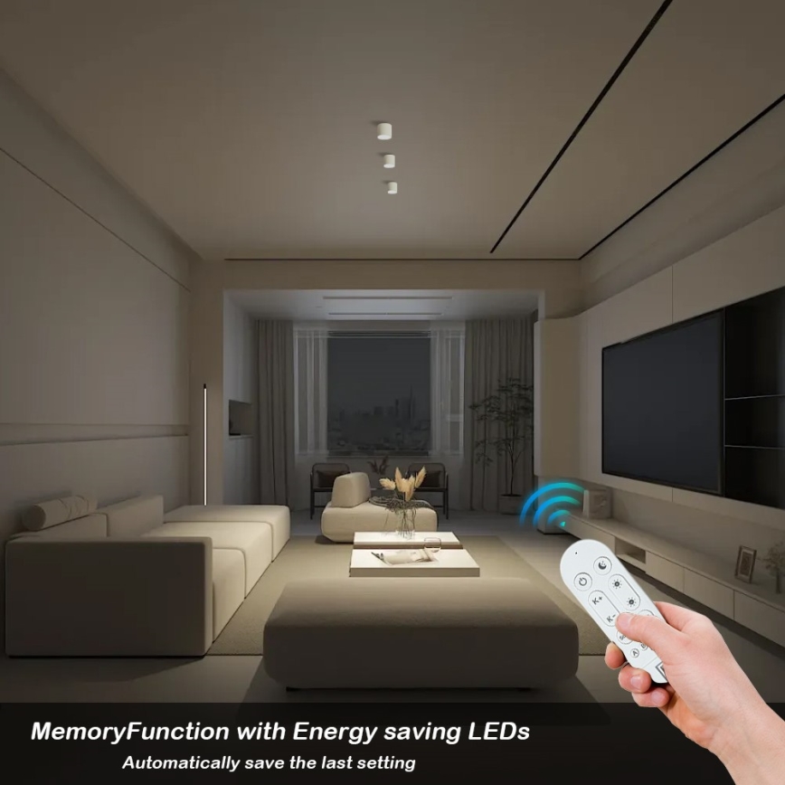 Immax NEO 07241L - Dimbare LED-plafondlamp RONDATE LED/18W/230V 11,5cm Wi-Fi Tuya