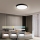 Immax NEO 07248L - Dimbare LED Plafondlamp NEO LITE SEMPLICI LED/36W/230V 3000-6000K Wi-Fi Tuya zwart + afstandsbediening