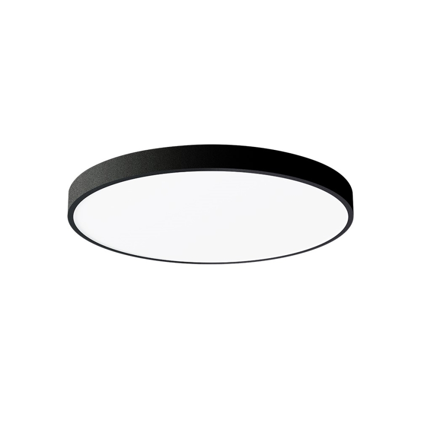 Immax NEO 07249L - Plafonnier à intensité variable NEO LITE SEMPLICI LED/48W/230V 3000-6000K Wi-Fi Tuya noir + télécommande
