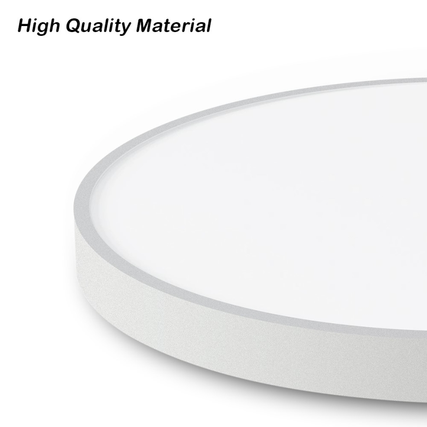 Immax NEO 07251L - Dimbare LED Plafondlamp NEO LITE SEMPLICI LED/36W/230V 3000-6000K Wi-Fi Tuya wit + afstandsbediening