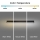Immax NEO 07255L - Dimbare LED Plafondlamp NEO LITE LUNGO LED/20W/230V 3000-6000K Wi-Fi Tuya zwart + afstandsbediening