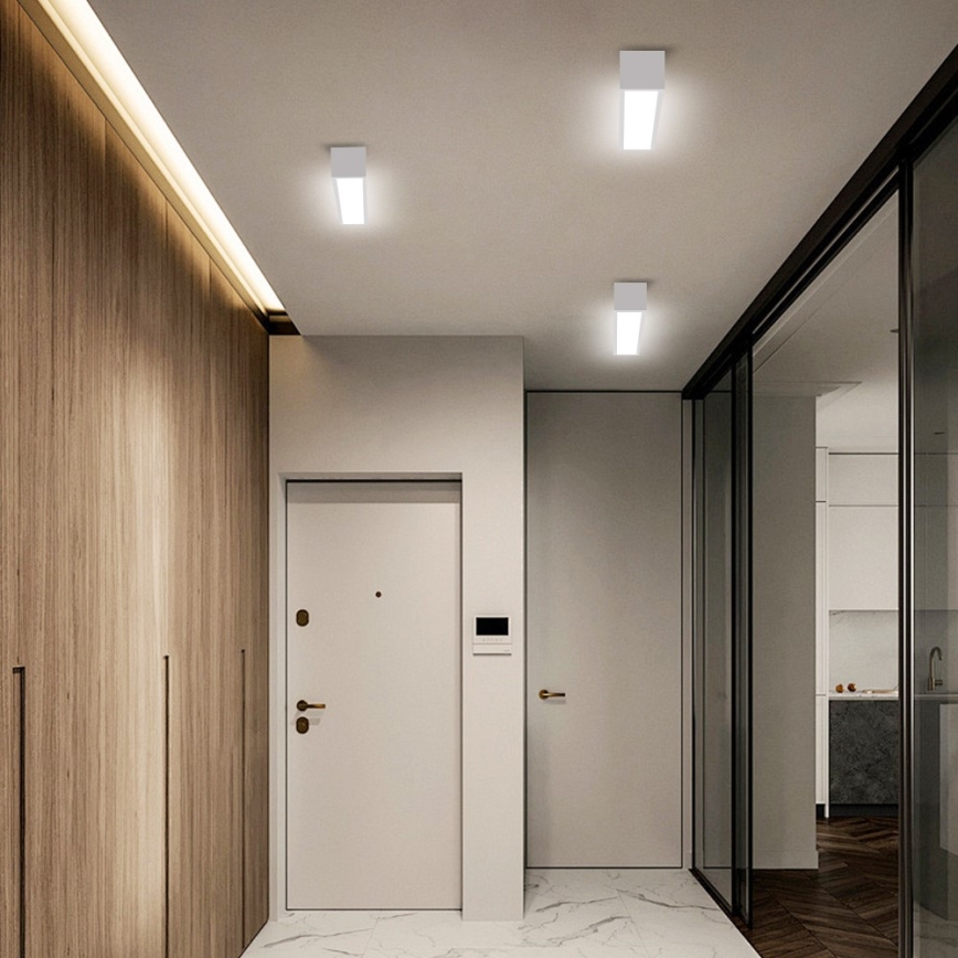 Immax NEO 07257L - LED dimbare plafondlamp NEO LITE LUNGO LED/20W/230V 3000-6000K Wi-Fi Tuya wit + afstandsbediening