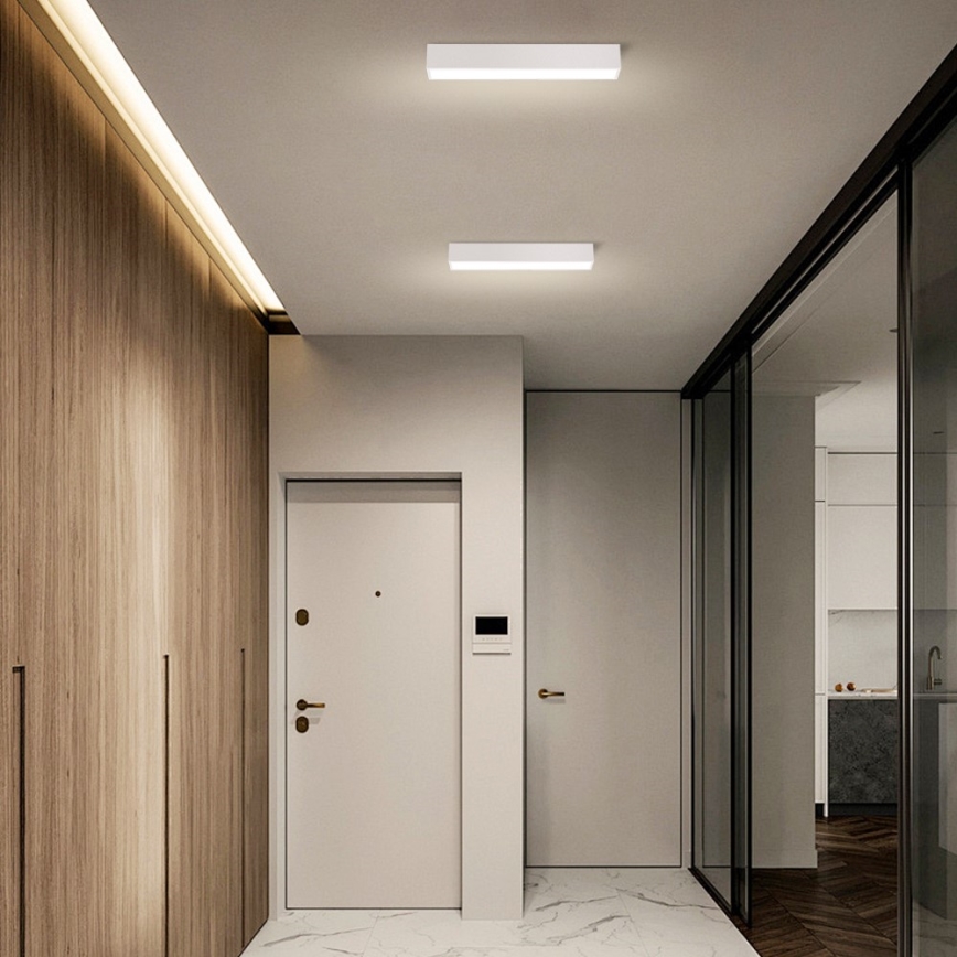 Immax NEO 07257L - LED dimbare plafondlamp NEO LITE LUNGO LED/20W/230V 3000-6000K Wi-Fi Tuya wit + afstandsbediening