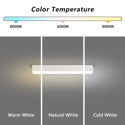 Immax NEO 07257L - LED dimbare plafondlamp NEO LITE LUNGO LED/20W/230V 3000-6000K Wi-Fi Tuya wit + afstandsbediening