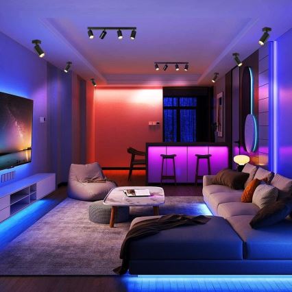 Immax NEO 07264W - LED RGB+CCT Spot à intensité variable NEO LITE PUNTO 4xGU10/6W/230V Wi-Fi Tuya