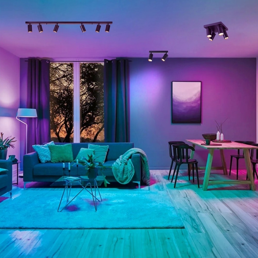 Immax NEO 07268W - Spot LED RGB+CCT à intensité variable NEO LITE PUNTO 6xGU10/6W/230V Wi-Fi Tuya