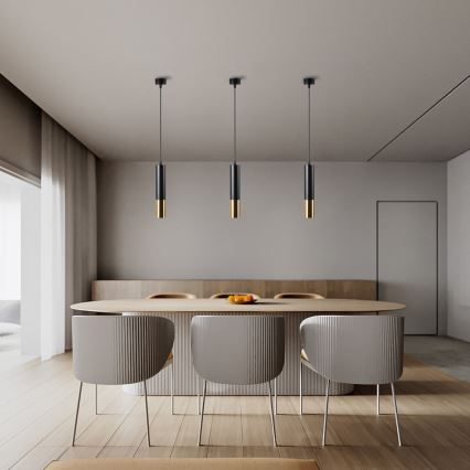 Immax NEO 07272W - LED RGB+CCT Dimbare hanglamp aan een koord NEO LITE PUNTO 1xGU10/6W/230V Tuya