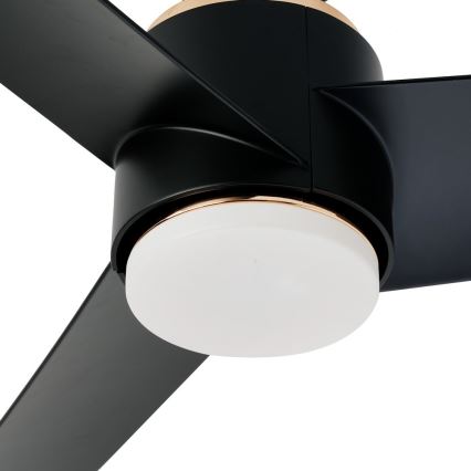 Immax NEO 07280L - LED-plafondventilator BEAUTY LED/18W/230V Wi-Fi Tuya zwart diameter 132 cm + afstandsbediening