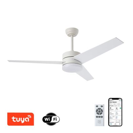 Immax NEO 07284L - Dimbare plafondventilator VARIABLE LED/24W/230V 3000/4000/6000K Wi-Fi Tuya + afstandsbediening