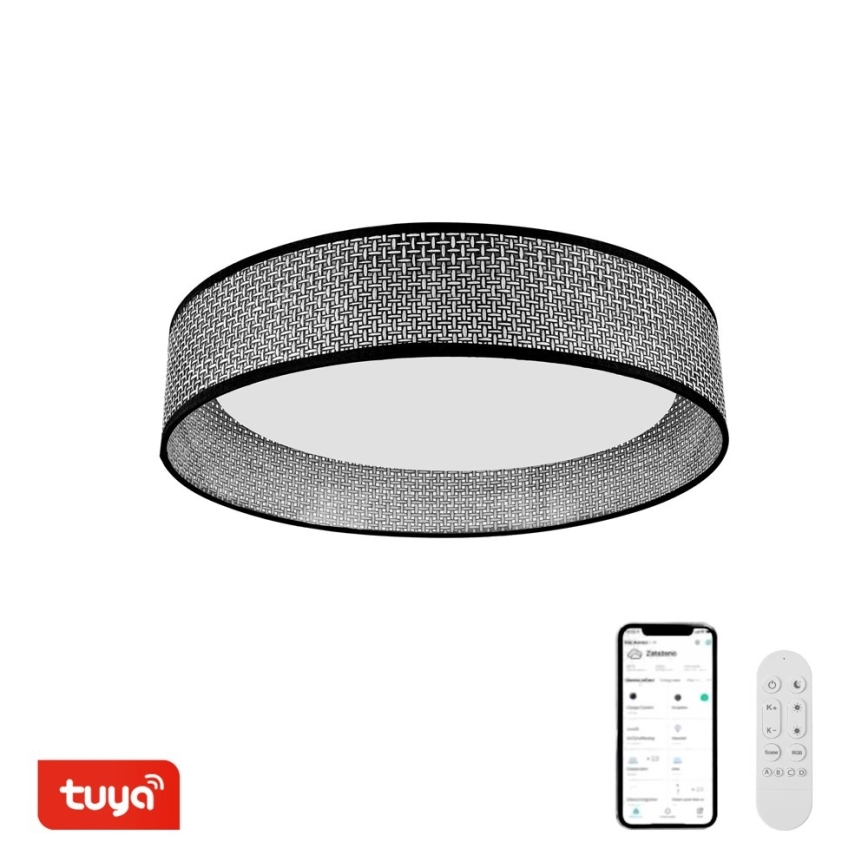 Immax NEO 07287L - LED+CCT Dimbare plafondlamp LONA LED/36W/230V 3000-6000K Wi-Fi Tuya Ø 45,5 cm + afstandsbediening