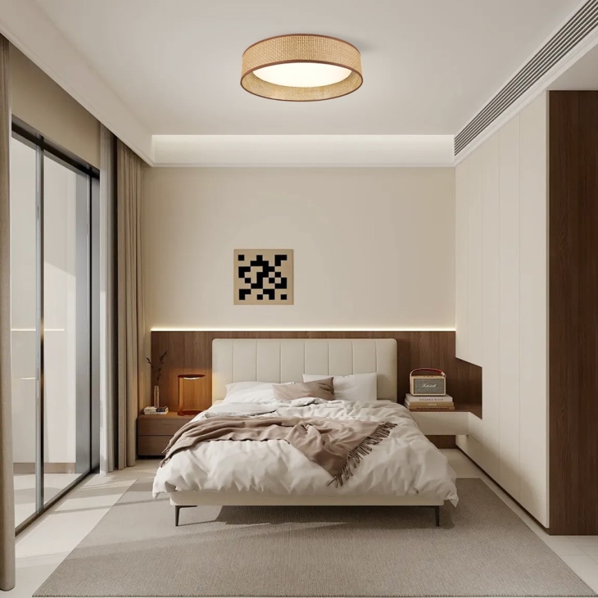 Immax NEO 07288L - LED+CCT Dimbare plafondlamp LONA LED/36W/230V 3000-6000K Wi-Fi Tuya Ø 45,5 cm + afstandsbediening