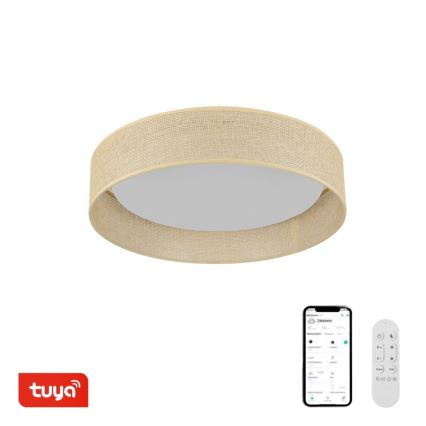 Immax NEO 07289L - LED+CCT Dimbare plafondlamp LONA LED/36W/230V 3000-6000K Wi-Fi Tuya Ø 45,5 cm + afstandsbediening