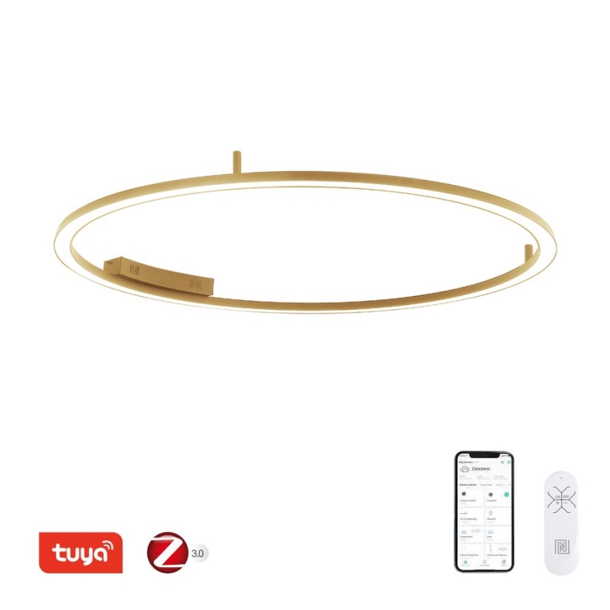 Immax NEO 07290-120G - Plafonnier LED+CCT dimmable FINO LED/55W/230V 2700-6500K Tuya Ø 120 cm + télécommande