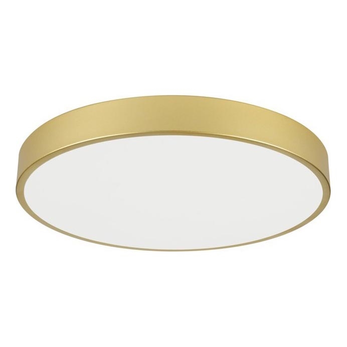 Immax NEO 07293L - LED dimbare plafondlamp NEO LITE SEMPLICI LED/60W/230V 3000-6000K Ø 60 cm Wi-Fi Tuya goudkleurig + afstandsbediening